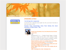 Tablet Screenshot of nimbustech.com